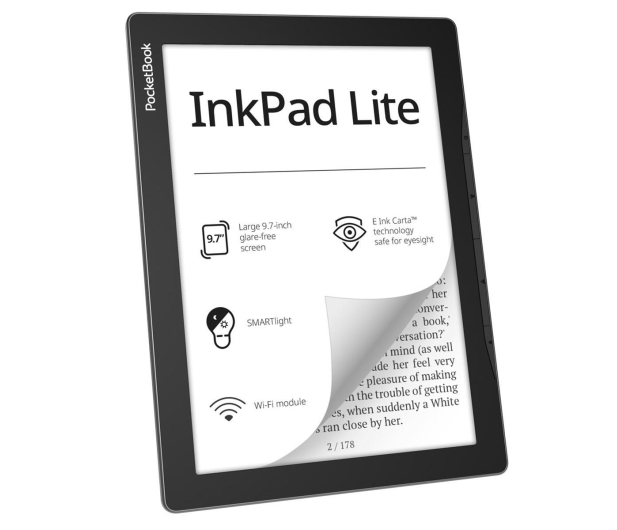 PocketBook InkPad Lite (Dark gray) - 1265347 - zdjęcie 2